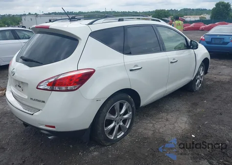 2013 Nissan Murano Le из США, поврежденный, VIN JN8AZ1MU4DW206345